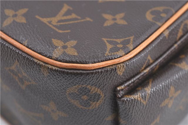 Authentic Louis Vuitton Monogram Excentri Cite Hand Bag M51161 LV H9946
