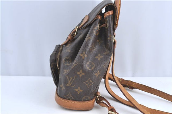 Authentic Louis Vuitton Monogram Montsouris PM Backpack M51137 LV H9948