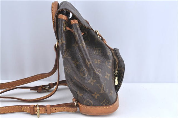 Authentic Louis Vuitton Monogram Montsouris PM Backpack M51137 LV H9948