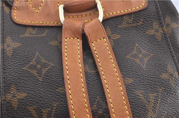 Authentic Louis Vuitton Monogram Montsouris PM Backpack M51137 LV H9948