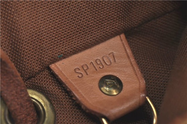 Authentic Louis Vuitton Monogram Montsouris PM Backpack M51137 LV H9948