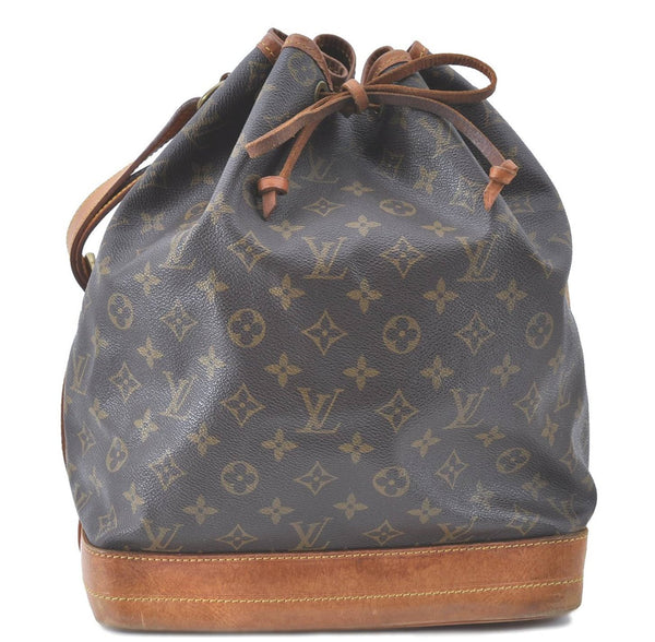 Authentic Louis Vuitton Monogram Noe Shoulder Bag M42224 LV H9952