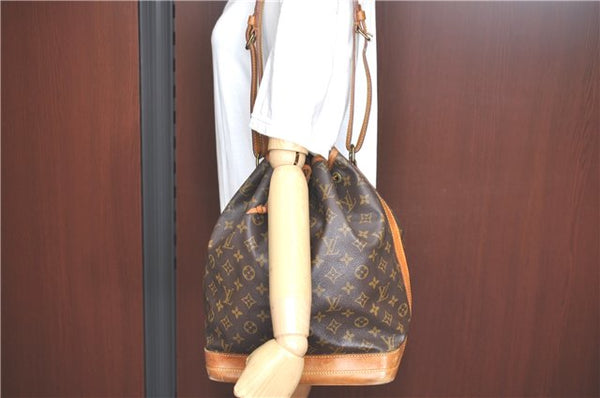 Authentic Louis Vuitton Monogram Noe Shoulder Bag M42224 LV H9952