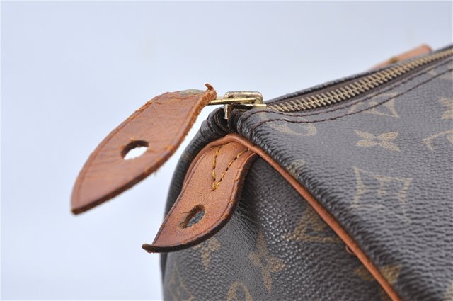 Authentic Louis Vuitton Monogram Speedy 35 Hand Boston Bag M41524 LV H9953