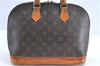 Authentic Louis Vuitton Monogram Alma Hand Bag M51130 LV H9956