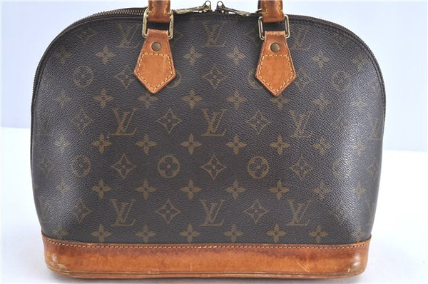 Authentic Louis Vuitton Monogram Alma Hand Bag M51130 LV H9956
