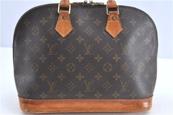 Authentic Louis Vuitton Monogram Alma Hand Bag M51130 LV H9956