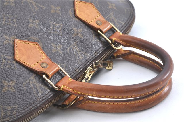 Authentic Louis Vuitton Monogram Alma Hand Bag M51130 LV H9956