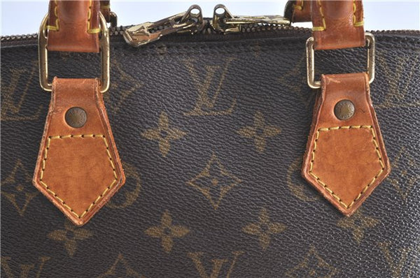 Authentic Louis Vuitton Monogram Alma Hand Bag M51130 LV H9956