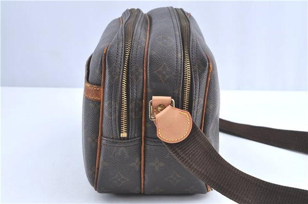 Auth Louis Vuitton Monogram Reporter PM Shoulder Cross Body Bag M45254 LV H9968