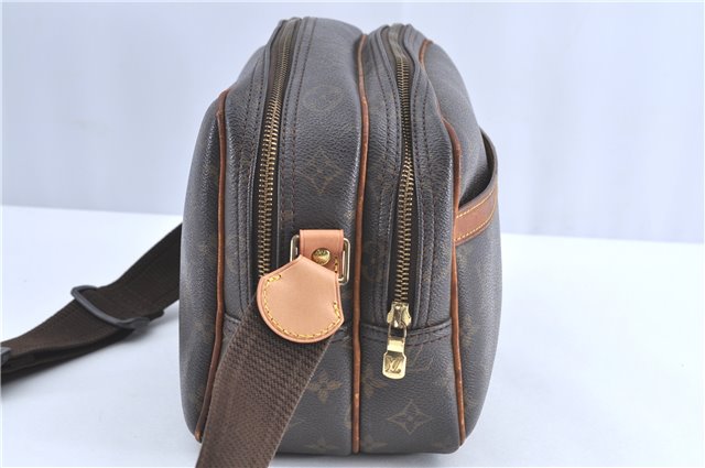 Auth Louis Vuitton Monogram Reporter PM Shoulder Cross Body Bag M45254 LV H9968