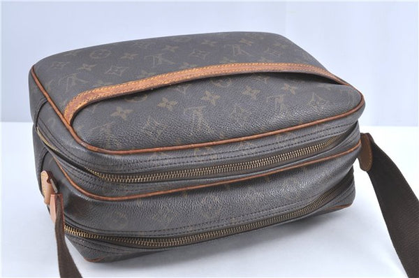 Auth Louis Vuitton Monogram Reporter PM Shoulder Cross Body Bag M45254 LV H9968