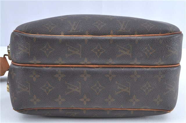 Auth Louis Vuitton Monogram Reporter PM Shoulder Cross Body Bag M45254 LV H9968