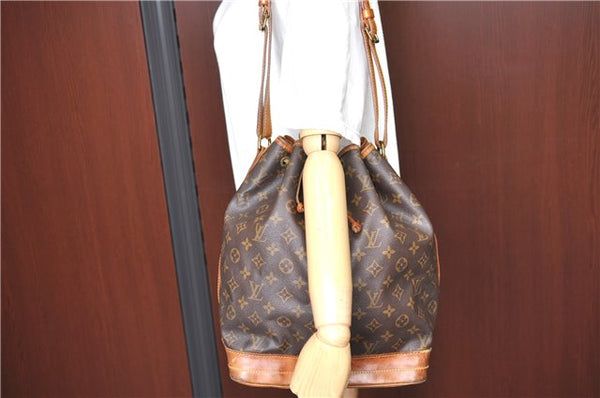 Authentic Louis Vuitton Monogram Noe Shoulder Bag M42224 LV H9970