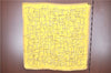 Authentic HERMES Carre 65 Scarf "Collection Equestre" Silk Yellow H9974