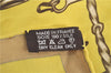 Authentic HERMES Carre 65 Scarf "Collection Equestre" Silk Yellow H9974
