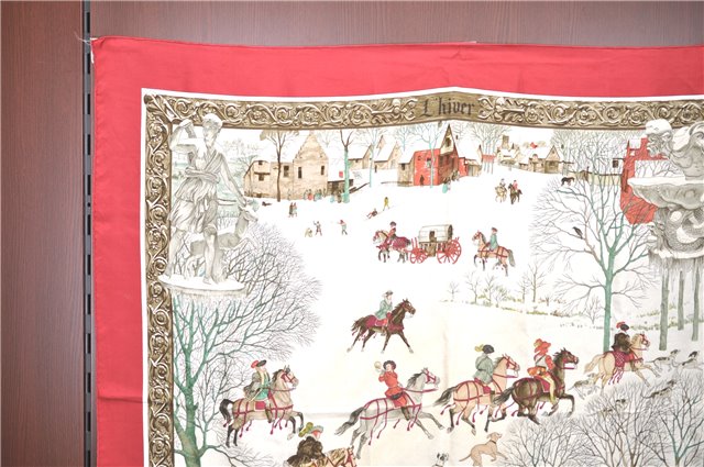 Authentic HERMES Carre 90 Scarf 