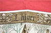 Authentic HERMES Carre 90 Scarf "L'Hiver" Silk Red H9979
