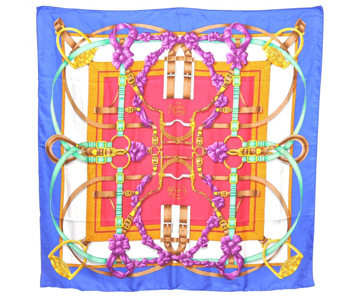 Authentic HERMES Carre 90 Scarf 