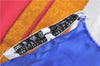 Authentic HERMES Carre 90 Scarf "Grand Manage" Silk Blue H9982