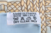 Authentic HERMES Carre 90 Scarf "LES RUBANS DU CHEVAL" Silk Light Blue H9987