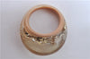 Authentic Louis Vuitton Uncle John Ring Size 15 Beige M65310 LV H9988