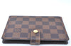 Authentic Louis Vuitton Damier Agenda PM Day Planner Cover R20700 LV H9990