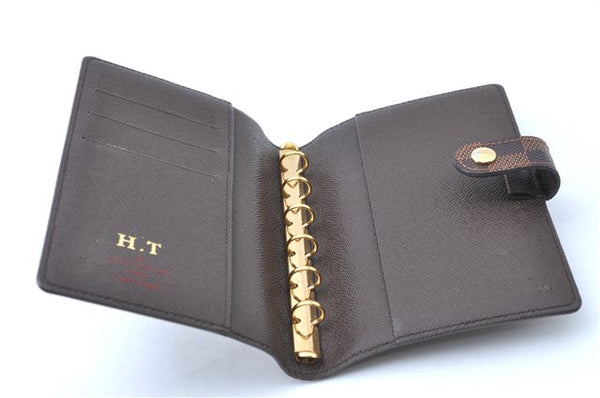Authentic Louis Vuitton Damier Agenda PM Day Planner Cover R20700 LV H9990