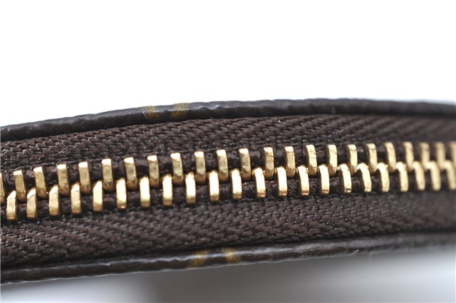 Authentic Louis Vuitton Monogram Porte Monnaie Rond Coin Case M61926 LV H9991