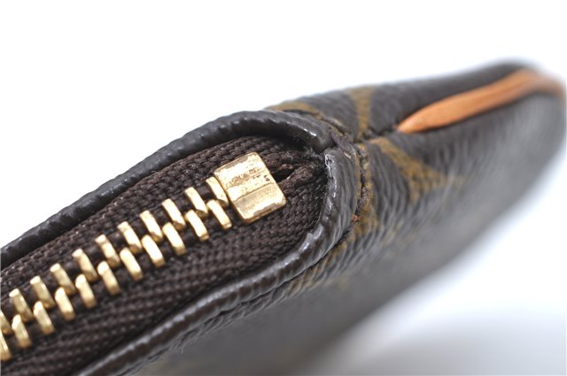 Authentic Louis Vuitton Monogram Porte Monnaie Rond Coin Case M61926 LV H9991