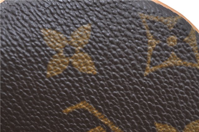 Authentic Louis Vuitton Monogram Porte Monnaie Rond Coin Case M61926 LV H9991