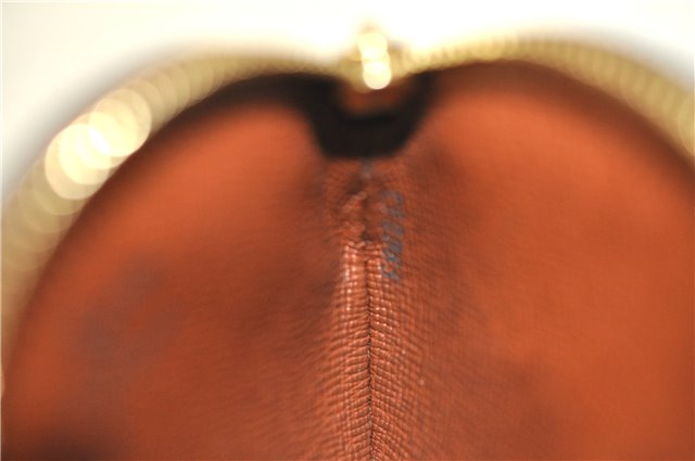 Authentic Louis Vuitton Monogram Porte Monnaie Rond Coin Case M61926 LV H9991