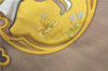 Authentic HERMES Carre 90 Scarf "La Vie a Cheval " Silk Brown H9992