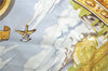 Authentic HERMES Carre 90 Scarf "La Vie a Cheval " Silk Brown H9992