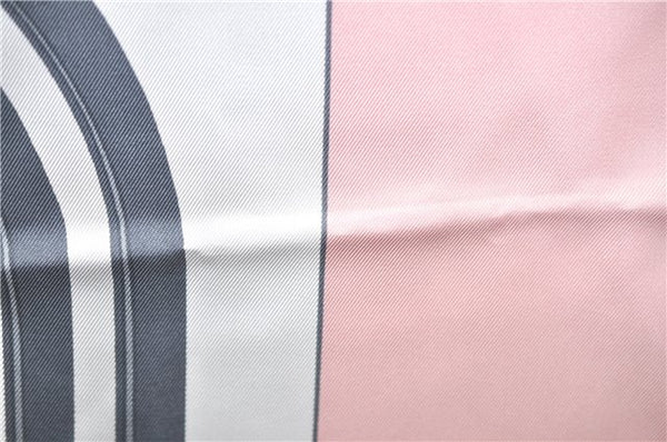Authentic HERMES Carre 90 Scarf "BRIDES de GALA" Silk Light Pink H9995