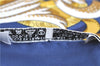 Authentic HERMES Carre 90 Scarf "LE MORS"ALACONETABLE"" Silk Navy Blue H9996