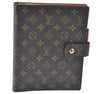 Authentic Louis Vuitton Monogram Agenda GM Day Planner Cover R20106 LV H9997