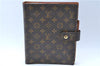 Authentic Louis Vuitton Monogram Agenda GM Day Planner Cover R20106 LV H9997