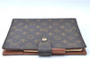 Authentic Louis Vuitton Monogram Agenda GM Day Planner Cover R20106 LV H9997