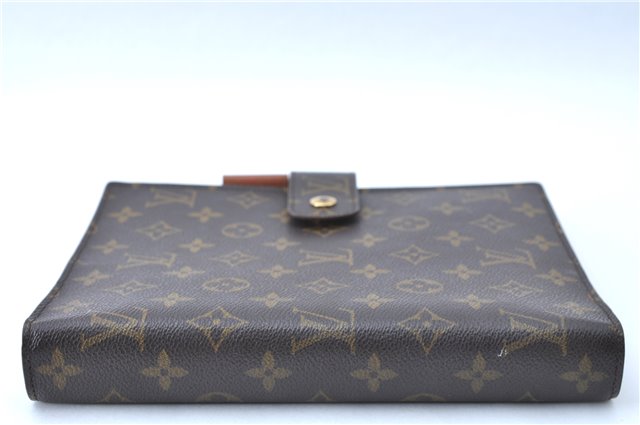 Authentic Louis Vuitton Monogram Agenda GM Day Planner Cover R20106 LV H9997