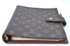 Authentic Louis Vuitton Monogram Agenda GM Day Planner Cover R20106 LV H9997