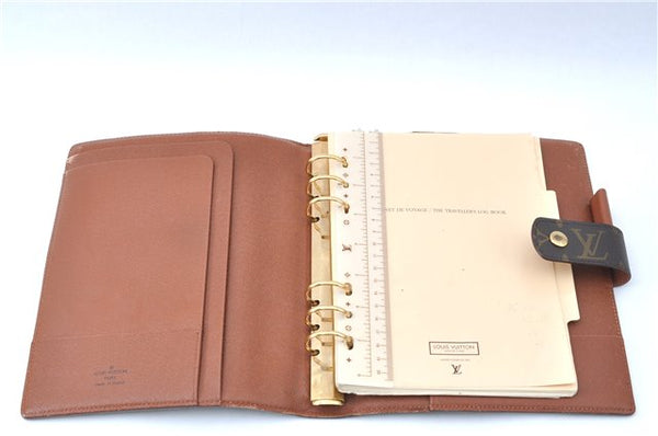 Authentic Louis Vuitton Monogram Agenda GM Day Planner Cover R20106 LV H9997