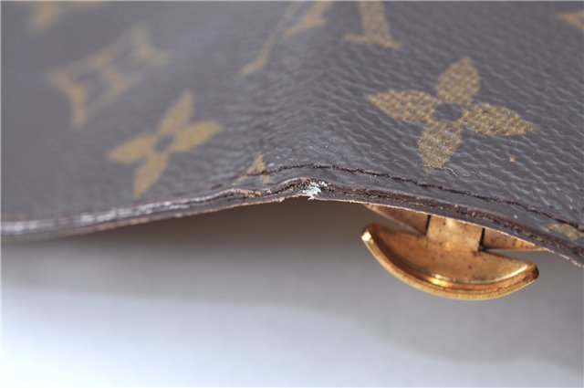 Authentic Louis Vuitton Monogram Agenda GM Day Planner Cover R20106 LV H9997