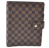 Authentic Louis Vuitton Damier Agenda GM Day Planner Cover R20009 LV H9998