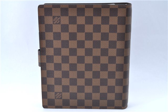 Authentic Louis Vuitton Damier Agenda GM Day Planner Cover R20009 LV H9998
