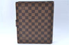 Authentic Louis Vuitton Damier Agenda GM Day Planner Cover R20009 LV H9998