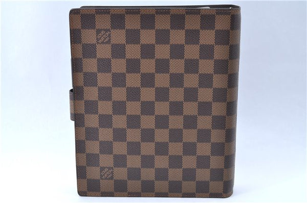 Authentic Louis Vuitton Damier Agenda GM Day Planner Cover R20009 LV H9998
