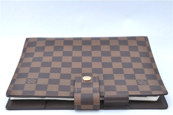 Authentic Louis Vuitton Damier Agenda GM Day Planner Cover R20009 LV H9998