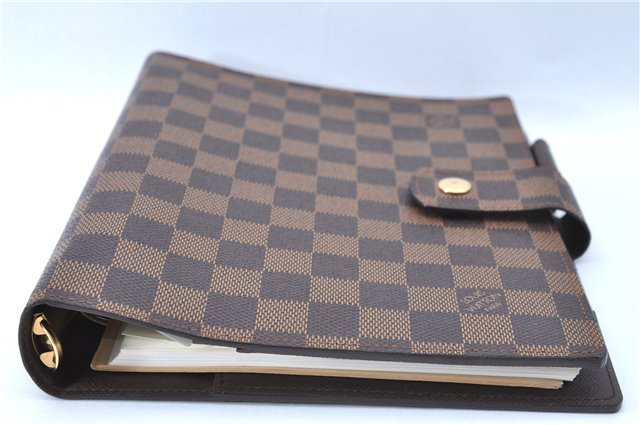 Authentic Louis Vuitton Damier Agenda GM Day Planner Cover R20009 LV H9998