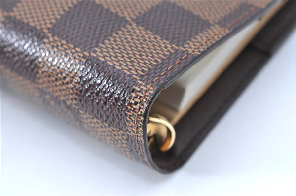 Authentic Louis Vuitton Damier Agenda GM Day Planner Cover R20009 LV H9998